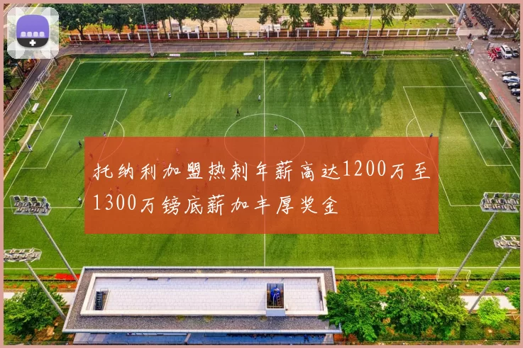 托纳利加盟热刺年薪高达1200万至1300万镑底薪加丰厚奖金